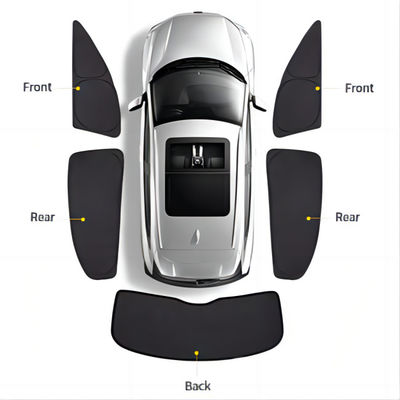 İyi bir fiyat. Kara 2 Mil Poliester Güneş Kontrol Pencere Filmi Kendine Yapışkan Montajlı Araç için çevrimiçi